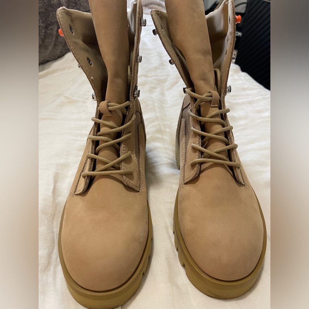 Heron Preston combat boots